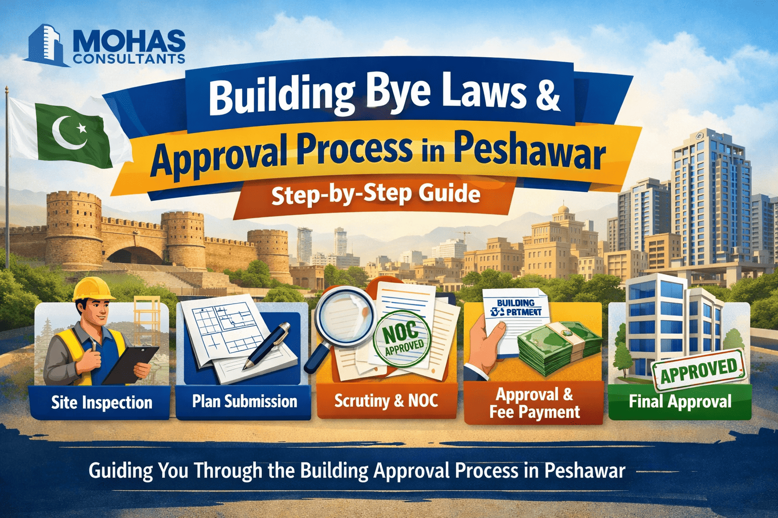 Building Bye Laws & Approval Process in Peshawar | Step-by-Step Guide | Mohas Consultants