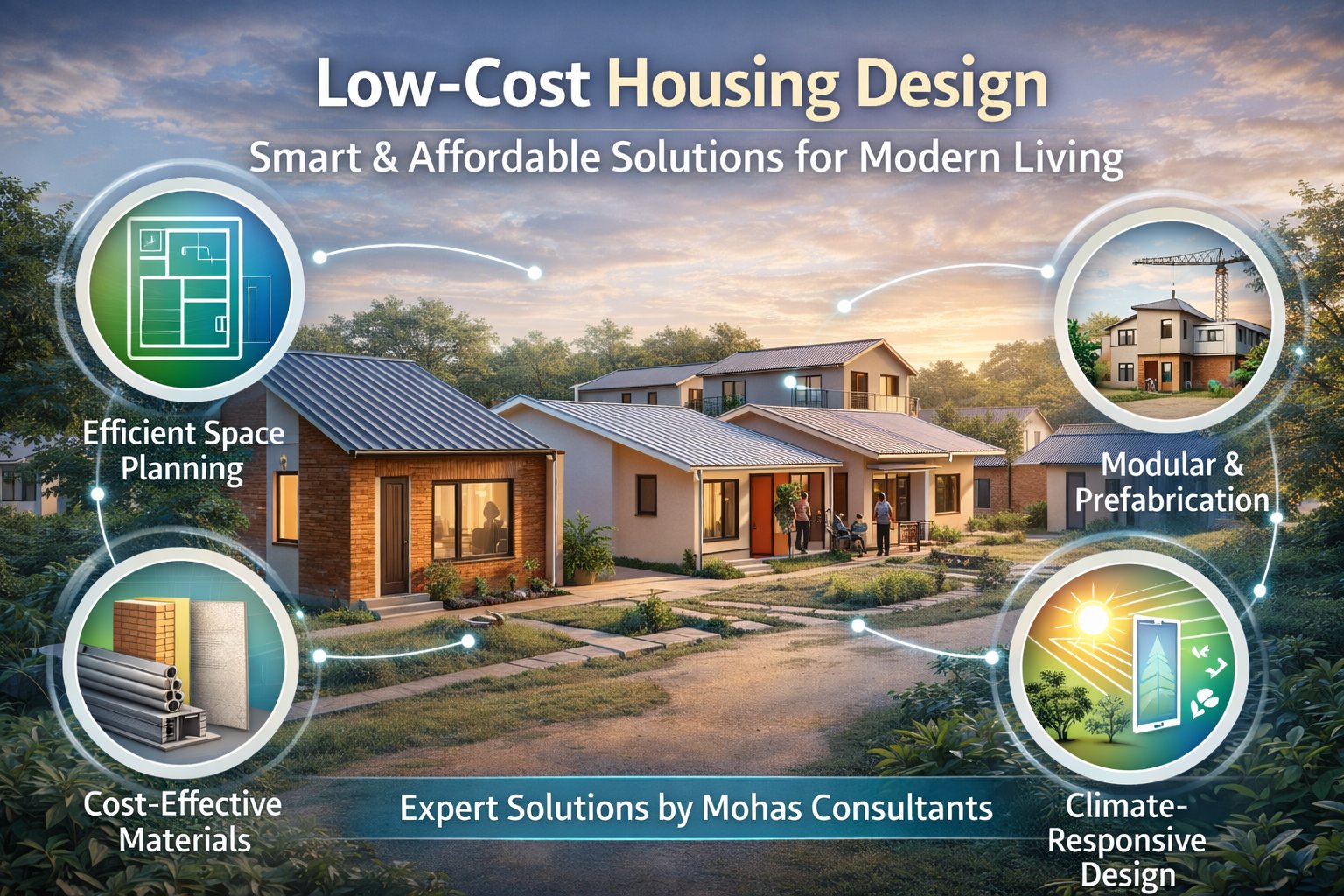 Low-Cost Housing Design – Affordable & Smart Architecture | Mohas Consultants