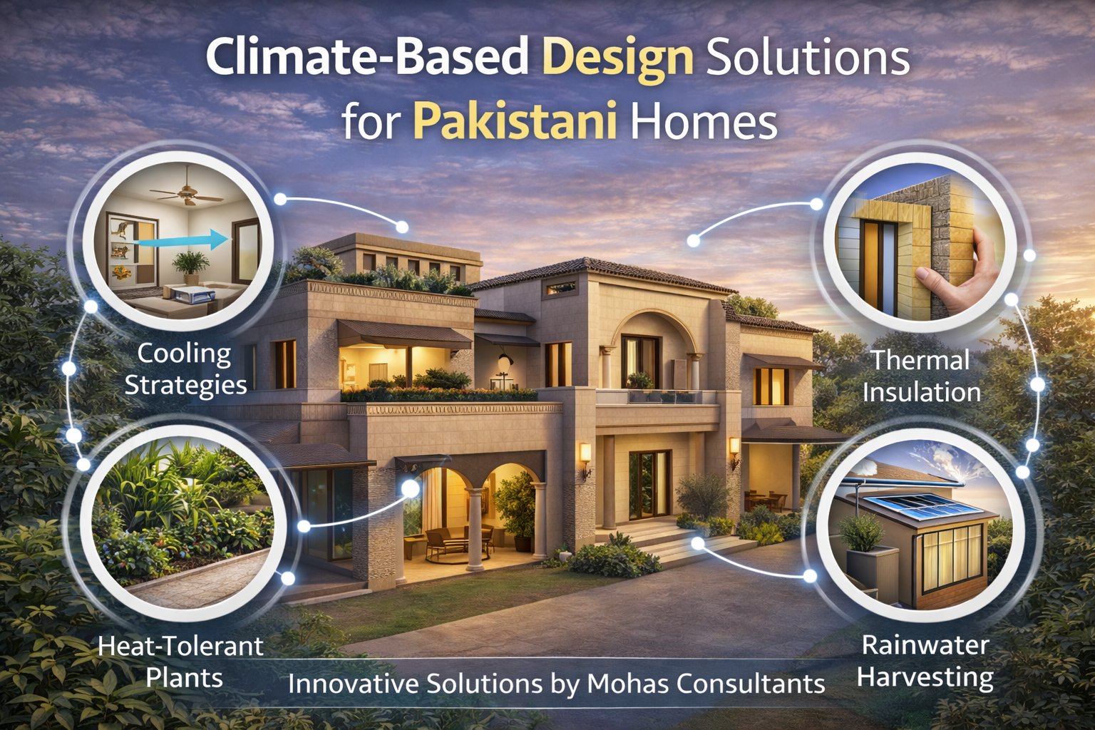 Climate-Based Design Solutions for Pakistani Homes | Mohas Consultants